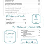 Menu Le Béret Casablanca August 2023 281514-616800